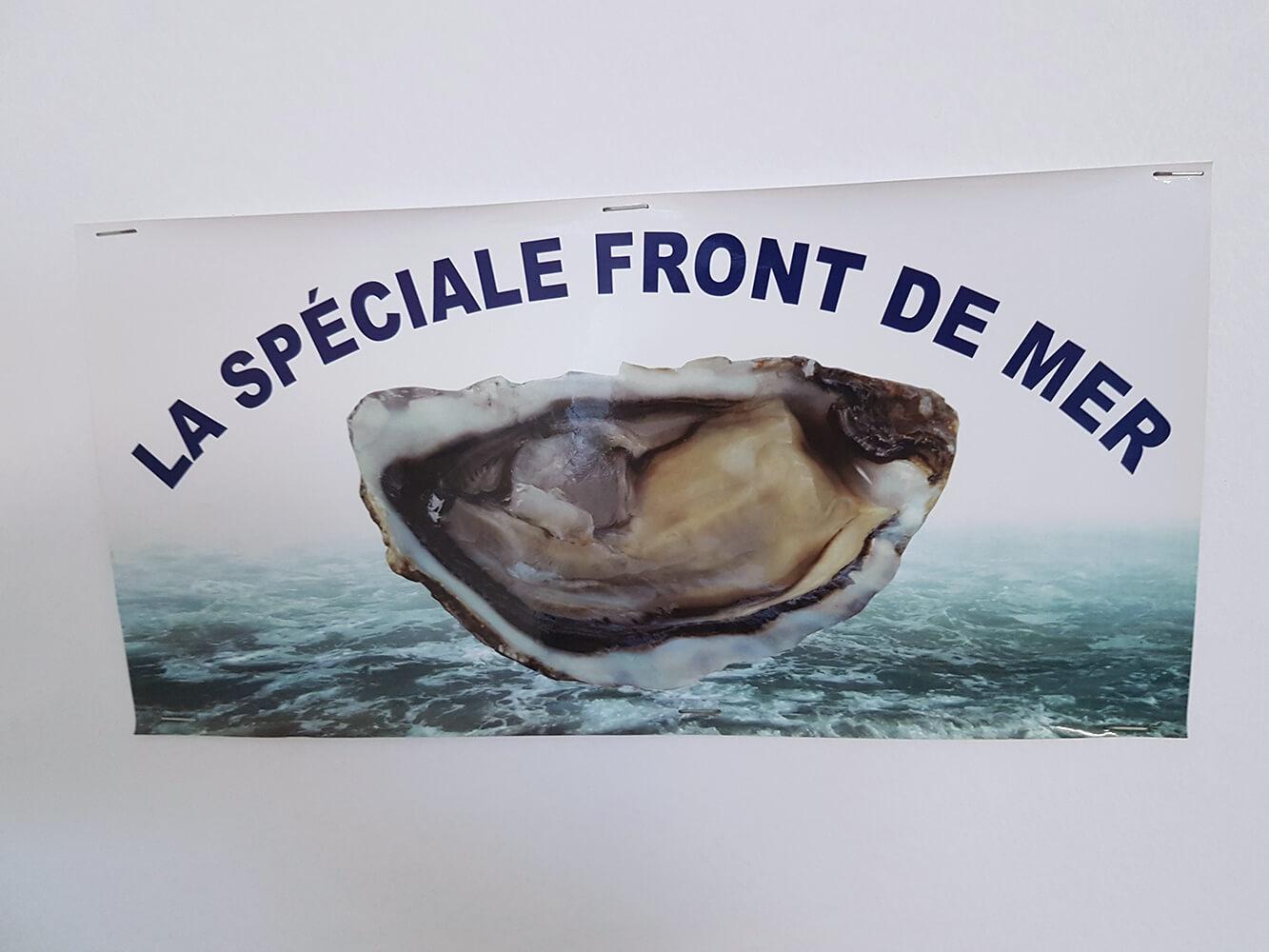 Les huitres à Bouin par Front et Fils